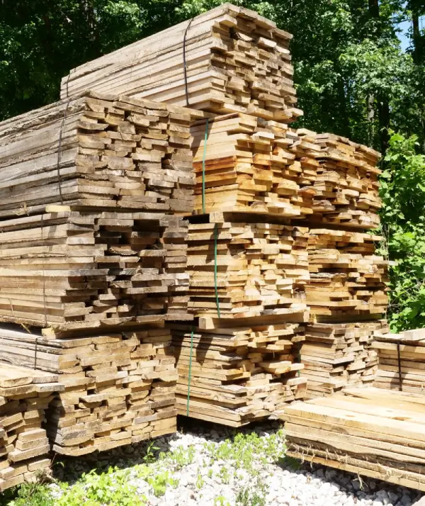 wooden pallets