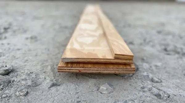 plywood strips