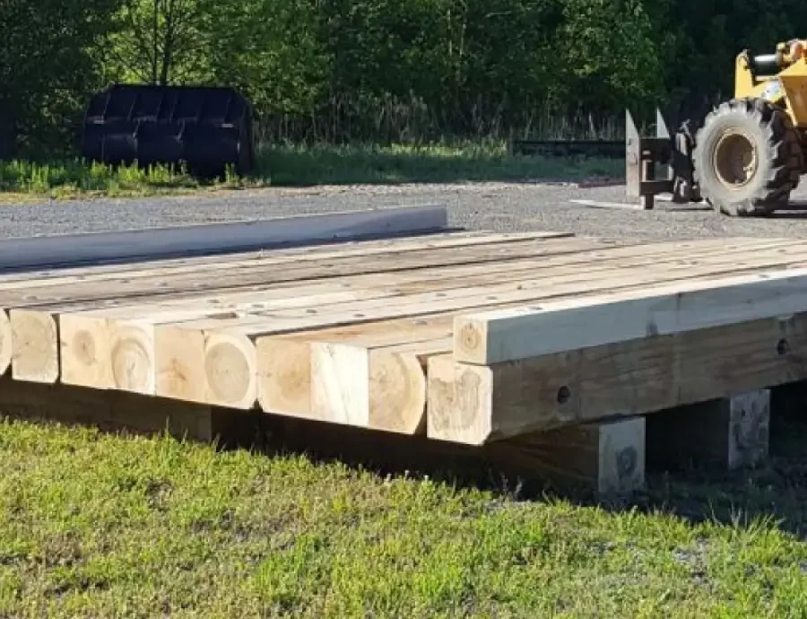wooden foundation